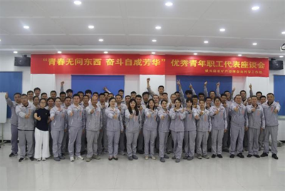 匯聚青春力量 共話時代擔當<br>駐馬店市礦產資源企業托管工作組召開青年職工代表座談會